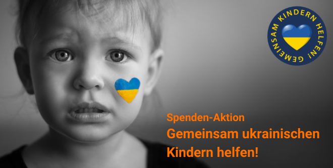 Gemeinsam ukrainischen Kindern helfen