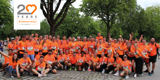 Gruppenbild B2Run Hoffmann Group 2026